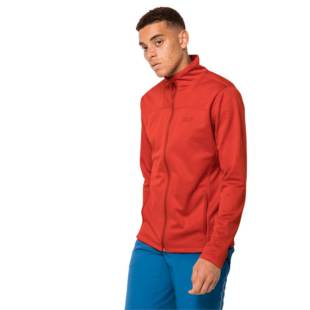 Jack Wolfskin HORIZON Vestes Homme Orange Rouge - XVOWCDF-90